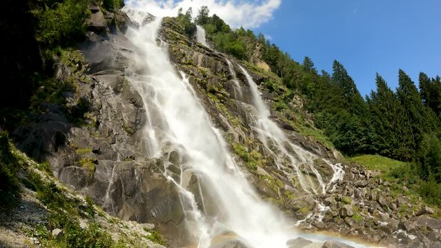 Summer Landscape on Nardis Waterfalls.