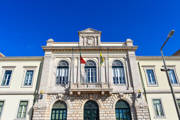 Fototapeta na wymiar Rathaus (Câmara Municipal) von Figueira da Foz, Portugal
