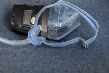 CPAP mask with a full face mask cpap machine against obstructive sleep apnea helps patients as...