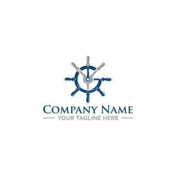 TYG, TGY, or GTY Initial Ship Logo Design