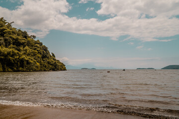 Praia Pontal beach in the city of Paraty, Rio de Janeiro, Brazil