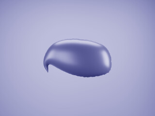 Pantone Purple Speech Balloon
