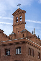 Fototapeta na wymiar College of the Sacred Heart of Jesus in City of Madrid, Spain