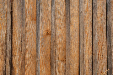 wooden structure aged by exposure to time