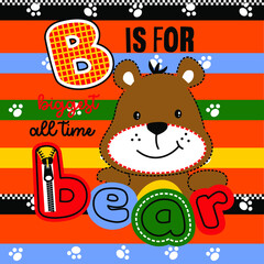 Biggest Bear Baby Vector Design