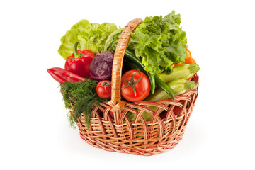 Fresh and ripe vegetables. Healthy organic food.