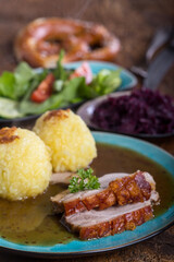 bavarian roasted pork