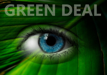 green deal - ecology concept