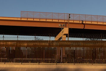 The Rio Bravo is the natural border between the United States and Mexico, while other extensions of...