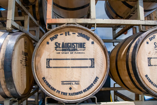 St. Augustine Distillery Barrel