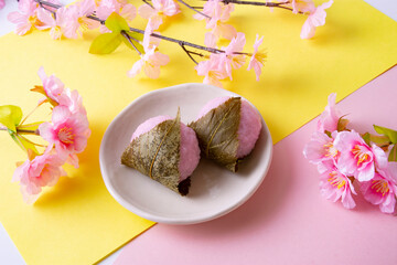 Obraz na płótnie Canvas 桜餅