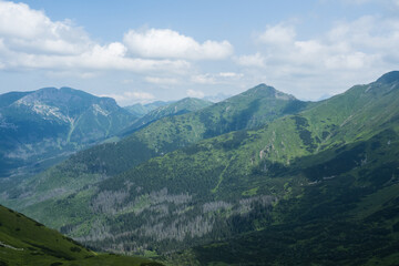 views in the Polish Tatras