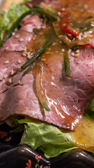 彼女の好きなローストビーフ