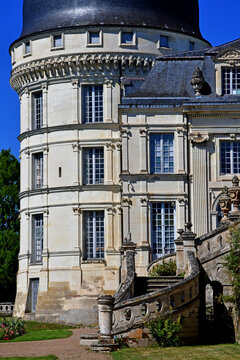 Valencay; France - July 13 2020 : The Castle