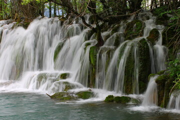 Waterfall in the park
