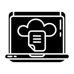 laptop and backup data