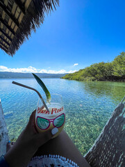 tropical paradise island