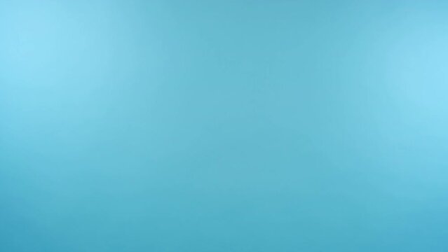 Bla-bla-bla gesture on blue background