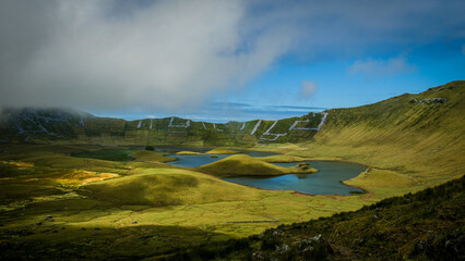 Caldeira Açores volcan lac