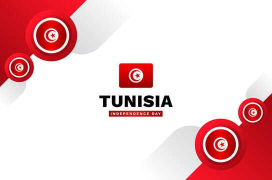 Tunisia independence day event background