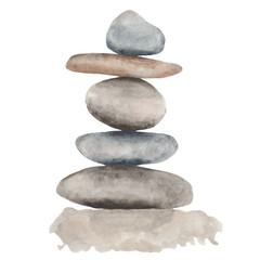 Pile of Stones representing stability and peace