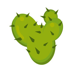 cactus icon flat