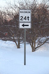 Traffic Control Devices Maximum weight