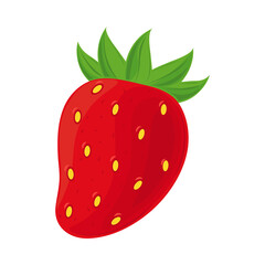 Fototapeta premium strawberry fruit icon