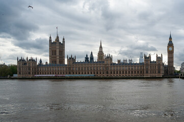 Fototapeta na wymiar The British Parliament
