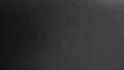 black leather grain texture background with copy space for text and image