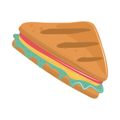 sandwich cartoon icon