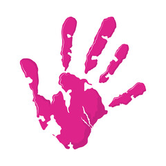 hand print color
