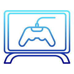 gamepad and monitor © Pictranoosa