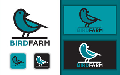 Bird concept logo design