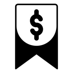 bank bookmark dollar finance