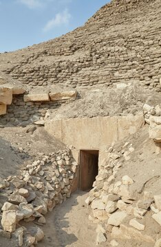 The Pyramid of Hawara, Most Known for Its Lost Labyrinth