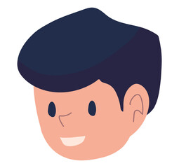 cartoon boy face