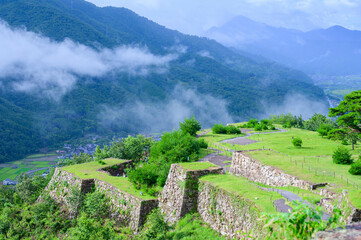 Japanese castle ruins2