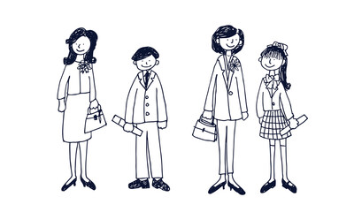 小学生の卒業式