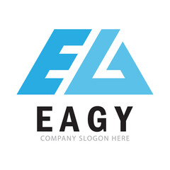 Eagy Eg Letter Logo