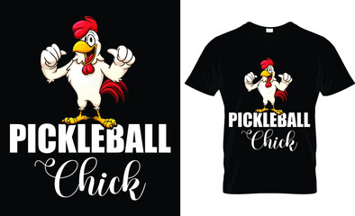 Pickle ball chick...Pickle Ball T shirt Design