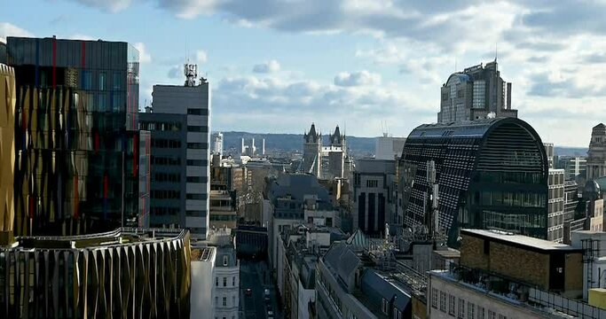 View Towards Tower Bridge From Jin Bo Law, United Kingdom