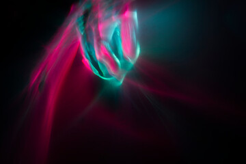 抽象的な空間を表現しました。