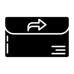 envelope and reply arrow