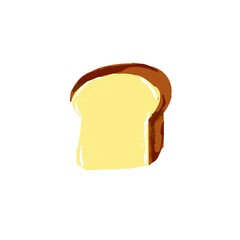 食パンのイラスト