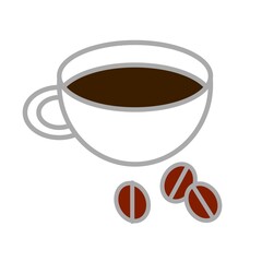 コーヒーと珈琲豆