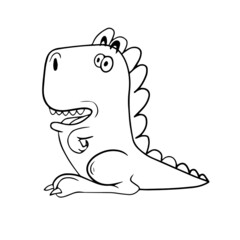 Vector children's design on a white isolated background for banners postcards and stickers