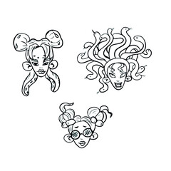 Vector children's design on a white isolated background for banners postcards and stickers