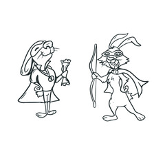 Vector children's design on a white isolated background for banners postcards and stickers