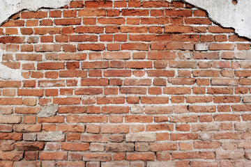 Texture of the brick walls     